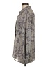 Bagutta Collection Gray Long Sleeve Blouse Size 4 - photo 5
