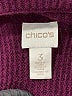 Chico's Burgundy Poncho Size XL (3) - photo 7