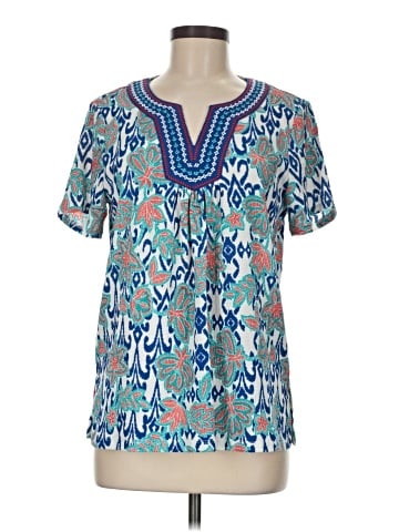 Ruby Rd. Short Sleeve Blouse (view 1)