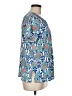 Ruby Rd. Blue Short Sleeve Blouse Size M (petite) - photo 4