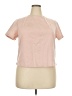 SPANX Pink Short Sleeve Blouse Size 2X - photo 1