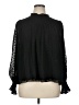 Rebecca Taylor 100% Polyester Black Long Sleeve Blouse Size XL - photo 1