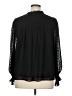 Rebecca Taylor 100% Polyester Black Long Sleeve Blouse Size XL - photo 2