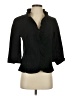 Talbots Black 3/4 Sleeve Blouse Size 4 - photo 1