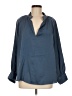 Fab'rik Blue 3/4 Sleeve Blouse Size M - photo 1
