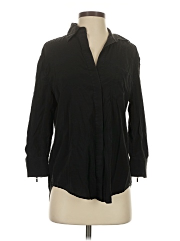 BCBGMAXAZRIA 3/4 Sleeve Button-Down Shirt (view 1)