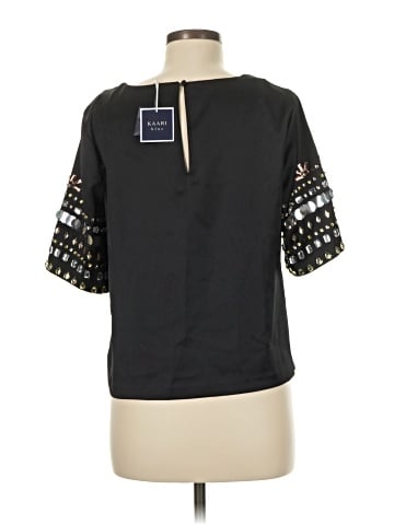 Kaari Blue Short Sleeve Top (view 2)