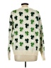 Unbranded Hearts Green Pullover Sweater Size L (estimated) - photo 2