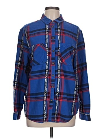 BDG Long Sleeve Button-Down Shirt (view 1)