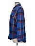 BDG Plaid Blue Long Sleeve Button-Down Shirt Size L - photo 5