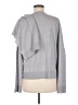 Halston Solid Gray Long Sleeve Top Size M - photo 2
