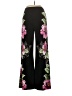 Joseph Ribkoff Floral Black Casual Pants Size 4 - photo 2