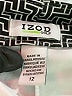 Izod Golf 100% Polyester Houndstooth Gray Skort Size 12 - photo 3