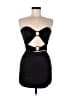 Shein Black Cocktail Dress Size 6 - photo 1