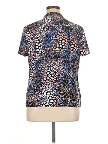Dana Buchman Short Sleeve Blouse (view 2)