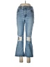 Good American Hearts Blue Jeans Size 10 - photo 1