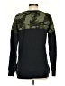 L.L.Bean Signature 100% Cotton Camo Black Pullover Sweater Size XS - photo 2