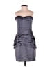 BCBGMAXAZRIA Gray Cocktail Dress Size 0 - photo 1