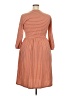 Merokeety Stripes Orange Casual Dress Size 2X - photo 2