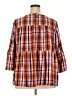 Evri Orange 3/4 Sleeve Blouse Size 2X - photo 2