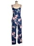 Unbranded Floral Blue Jumpsuit Size M - photo 2