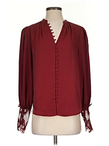 L'Agence 3/4 Sleeve Blouse (view 1)