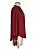 L'Agence 100% Polyester Burgundy 3/4 Sleeve Blouse Size XS (tall) - photo 4