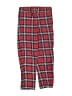 Bella Bliss 100% Cotton Plaid Red Casual Pants Size 5 - photo 1