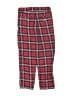 Bella Bliss 100% Cotton Plaid Red Casual Pants Size 5 - photo 2