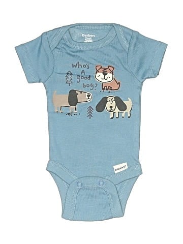 Gerber Short Sleeve Onesie (view 1)