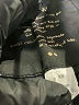Front 100% Cotton Black Jacket Size XS - photo 6