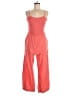Universal Thread 100% Cotton Solid Red Pink Jumpsuit Size M - photo 1