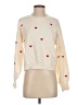 Unbranded Hearts Ivory Pullover Sweater Size S (estimated) - photo 1