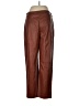 Ann Taylor LOFT 100% Polyester Brown Casual Pants Size 8 - photo 2