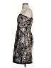BCBGMAXAZRIA Paisley Silver Cocktail Dress Size 4 - photo 5