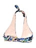 Letarte Floral Blue Swimsuit Top Size XS - photo 2