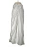 SundayUp 100% Polyester Stripes Silver Casual Pants Size L - photo 2