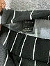 Shein Stripes Black Casual Pants Size 6 - photo 7