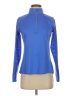 Danskin Now 100% Polyester Blue Long Sleeve T-Shirt Size S - photo 1