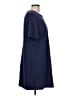 Old Navy Polka Dots Blue Casual Dress Size L - photo 4