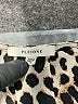 Pleione 100% Polyester Animal Print Brown Short Sleeve Blouse Size S - photo 7