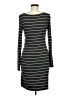 Bailey 44 Stripes Black Casual Dress Size M - photo 2