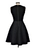 Halogen Houndstooth Black Cocktail Dress Size 6 - photo 2