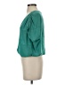 Ramy Brook 100% Polyester Teal Short Sleeve Blouse Size XS - photo 5