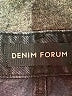 Denim Forum 100% Cotton Black Jeans Size 25 waist - photo 7
