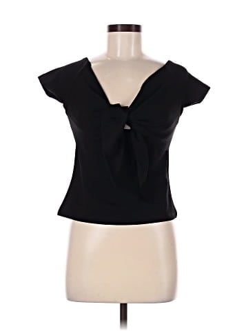 Zara W&B Collection Sleeveless Blouse (view 1)