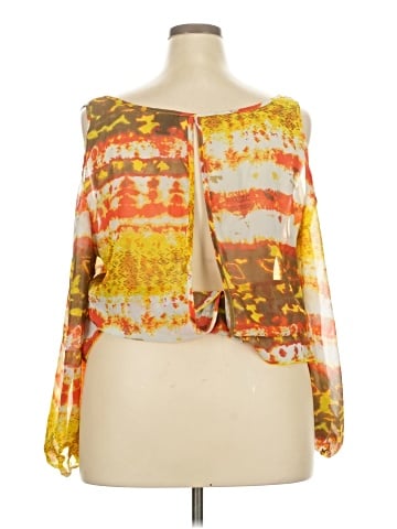 Dots 3/4 Sleeve Blouse (view 2)