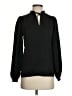 Ann Taylor LOFT Black Long Sleeve Blouse Size XS - photo 1
