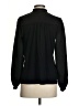 Ann Taylor LOFT Black Long Sleeve Blouse Size XS - photo 2