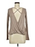 Blue Blush Tan Long Sleeve Top Size M - photo 1